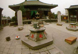 霸州龙泉寺风景图