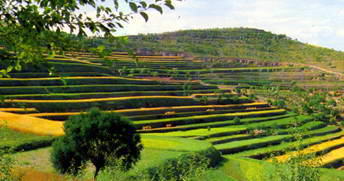 遵化市沙石峪村风景图