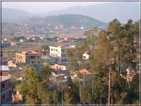 遵化市沙石峪村风景图