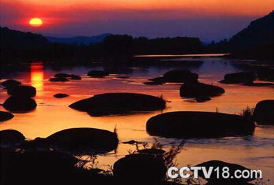 乌苏里江风景图