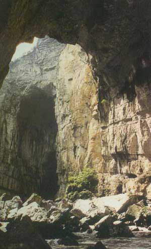 怀阳洞溶洞群风景图