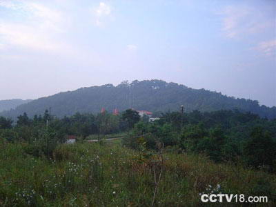 紫蓬山风景图
