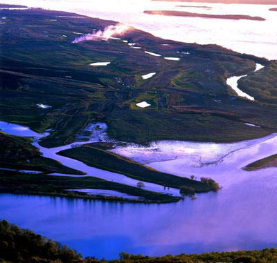 三江自然湿地保护区风景图