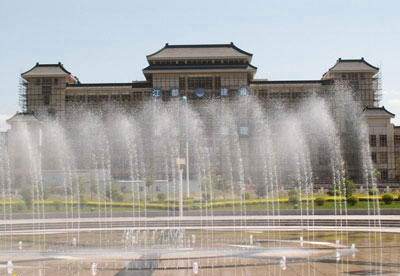 陕西师范大学风景图